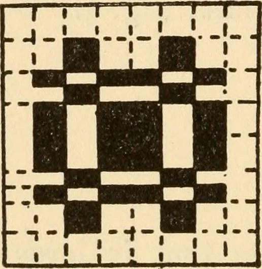 An illustration from Mathematical construction, informal number work for busy hands; grades one and two, 1911, leaf 65
