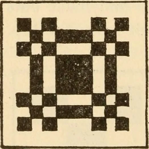 An illustration from Mathematical construction, informal number work for busy hands; grades one and two, 1911, leaf 69