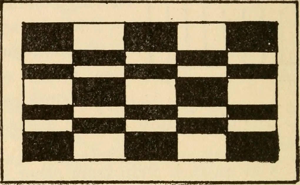 An illustration from Mathematical construction, informal number work for busy hands; grades one and two, 1911, leaf 71