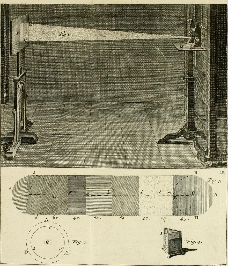 An illustration from Mathematical elements of natural philosophy, confirm'd by experiments : or, An introduction to Sir Isaac Newton's philosophy, 1747, leaf 348