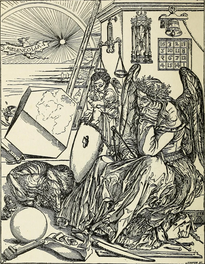 An illustration from Mathematical essays and recreations, 1899, leaf 51