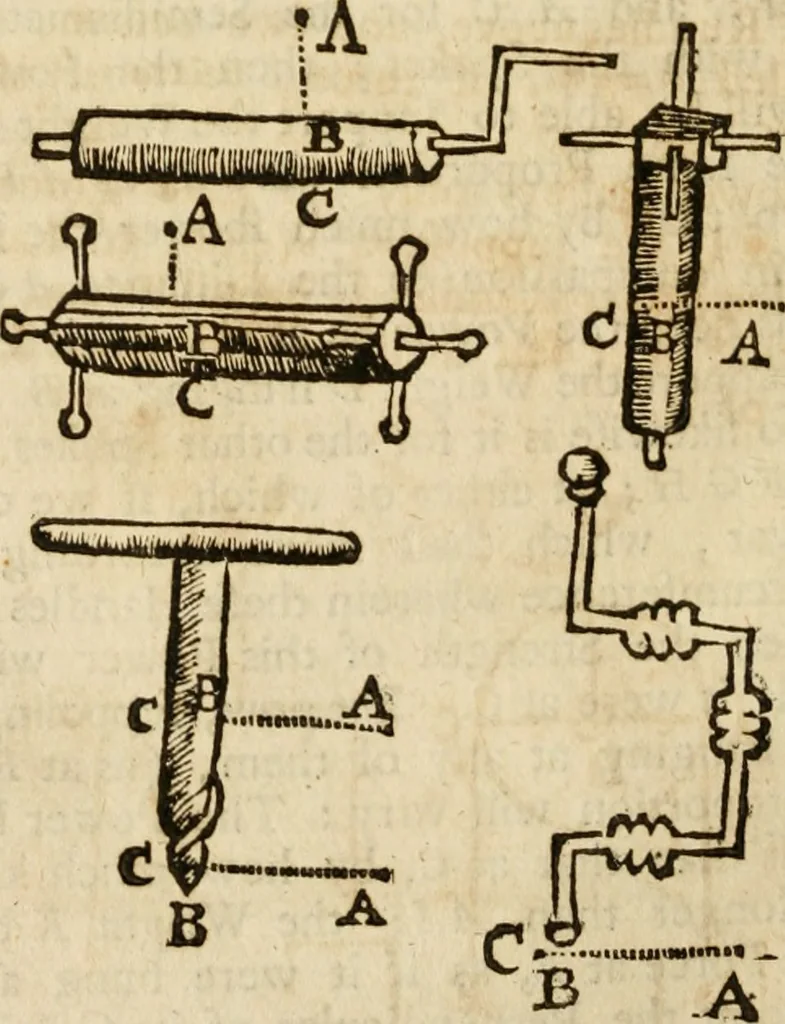 An illustration from The mathematical and philosophical works of the Right Reverend John Wilkins ... to which is prefix'd the author's life, and an account of his works, 1708, leaf 429