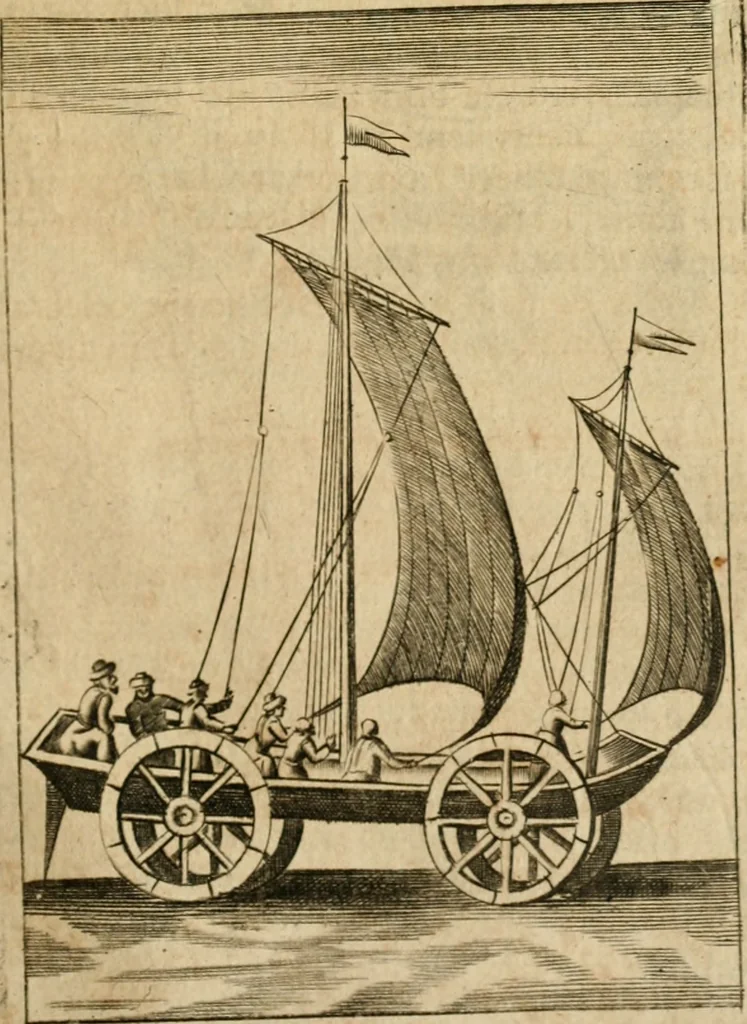 An illustration from The mathematical and philosophical works of the Right Reverend John Wilkins ... to which is prefix'd the author's life, and an account of his works, 1708, leaf 498