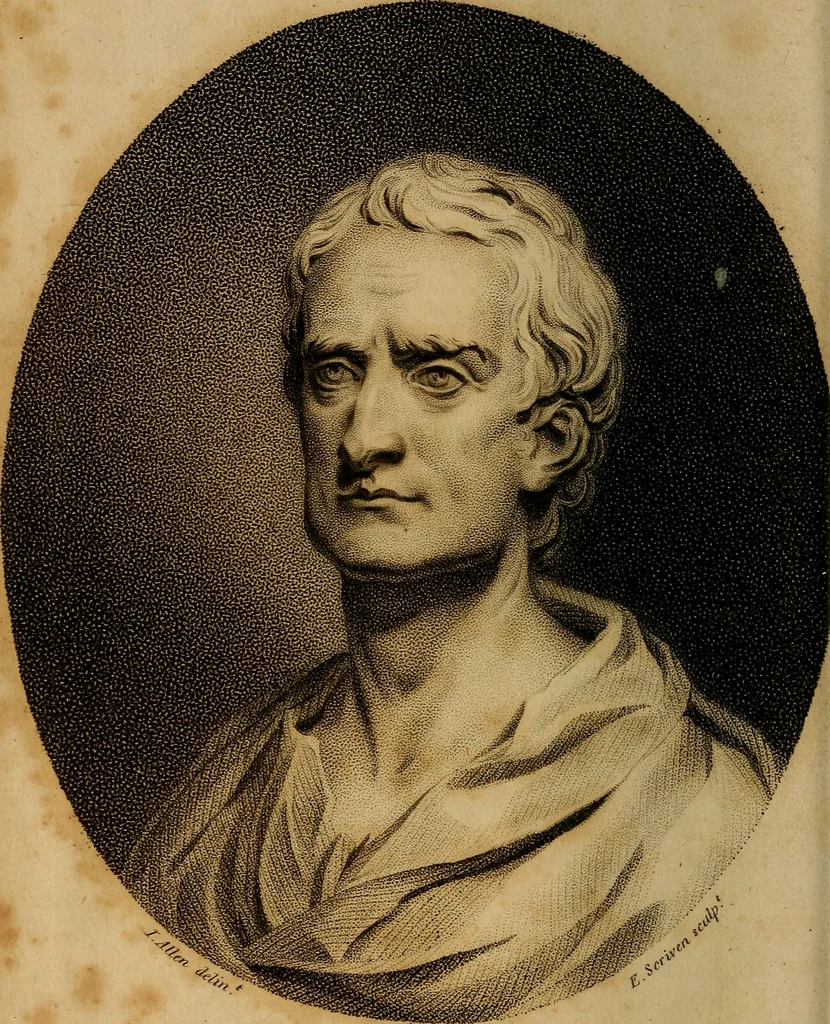 An illustration from The mathematical principles of natural philosophy, 1803, leaf 203
