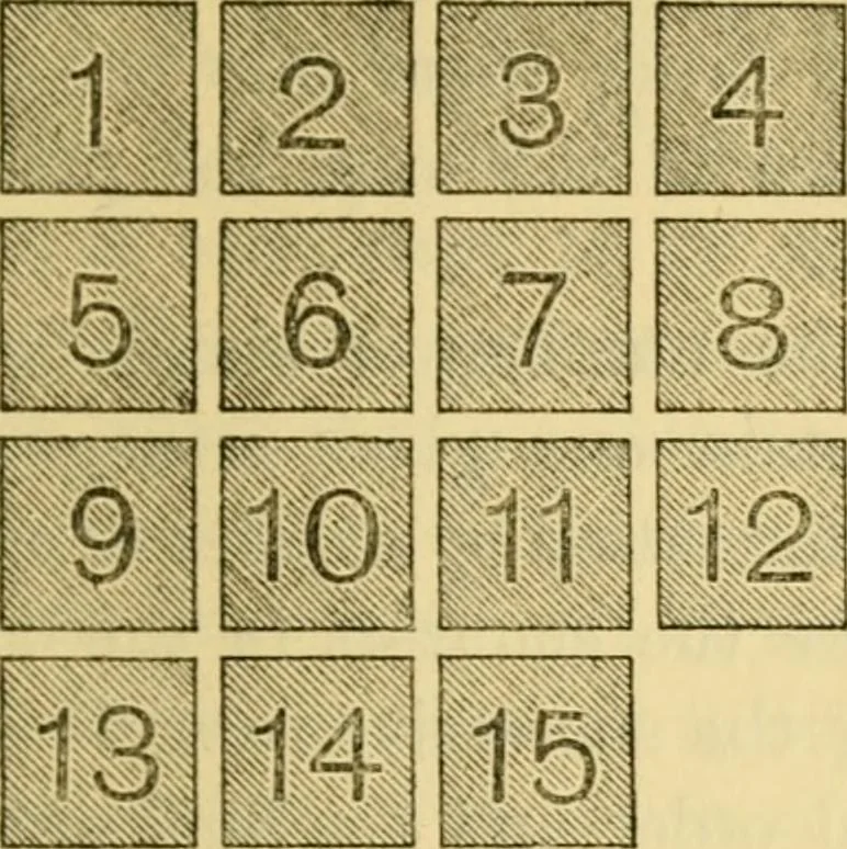 An illustration from Mathematical recreations and essays, 1914, leaf 246