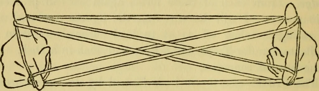 An illustration from Mathematical recreations and essays, 1914, leaf 373