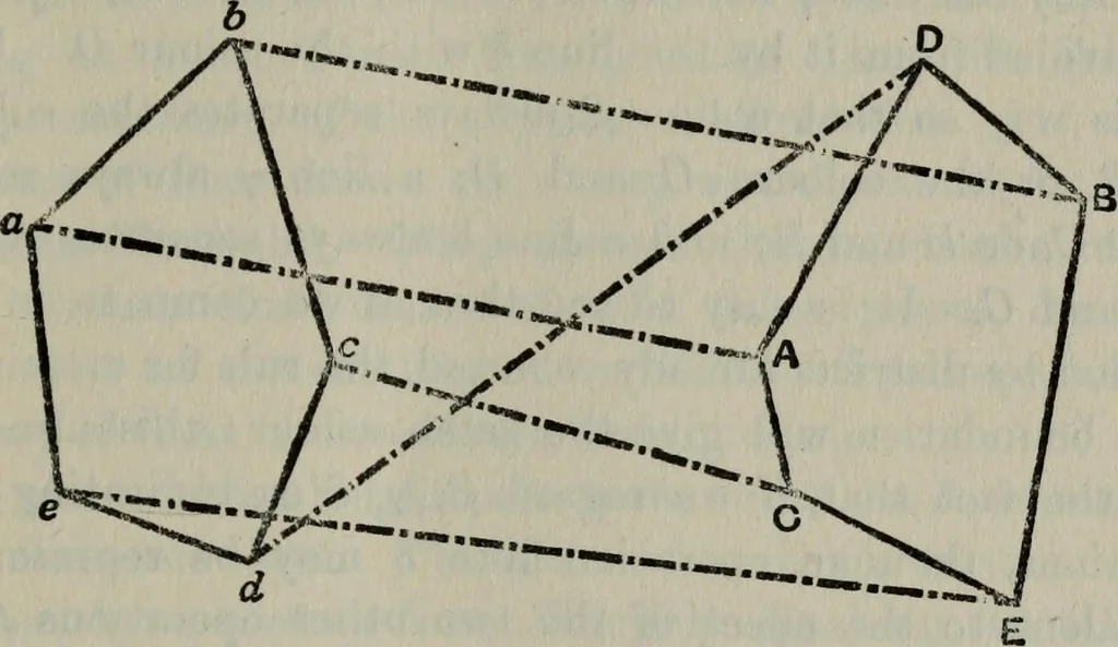 An illustration from Mathematical recreations and essays, 1920, leaf 80