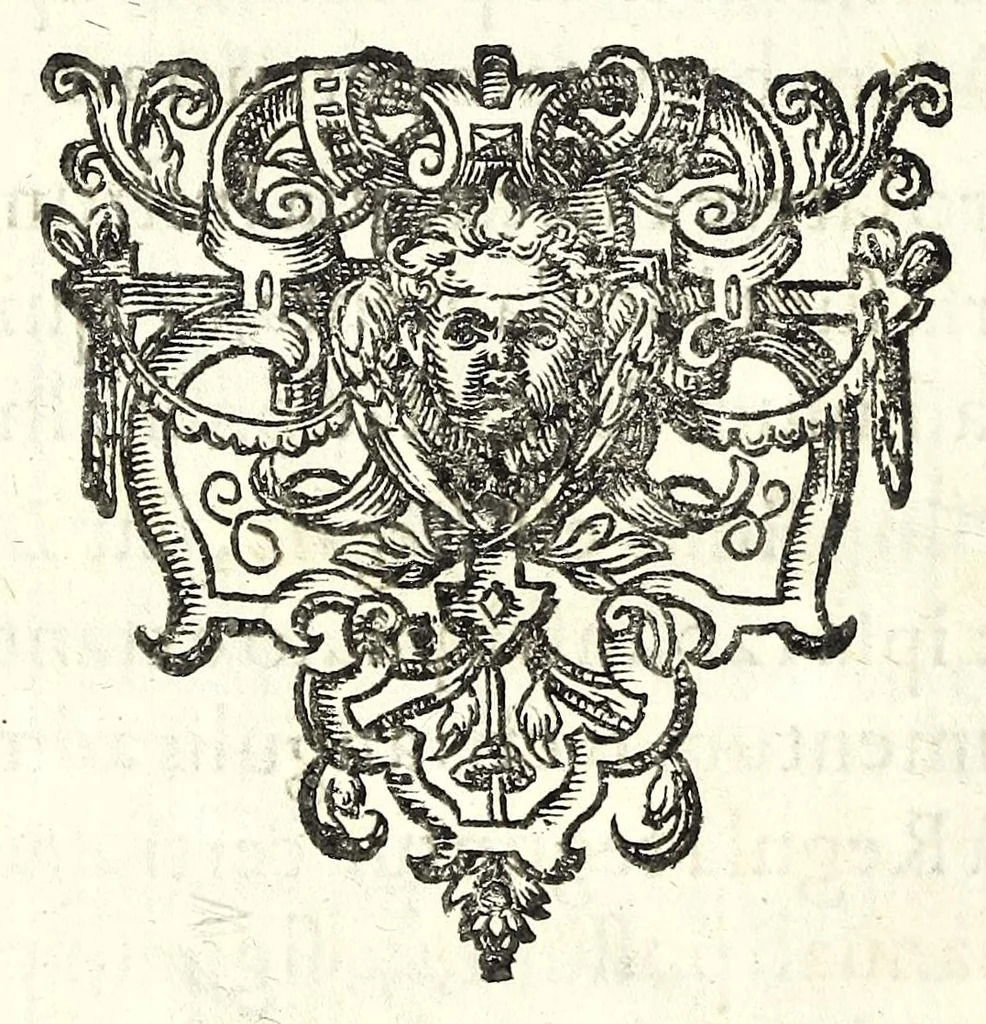 An illustration from Mathesis Caesarea, sive, Amussis Ferdinandea : in lucem publicam & usum eruditae posteritatis, gratulantibus litteratorum geniis evecta, atque ad problemata universae matheseos, praesertim vero architecturae militaris explicata jussu & auctoritate Augustissimi Imperatoris Ferdinandi III, 1662, leaf 68