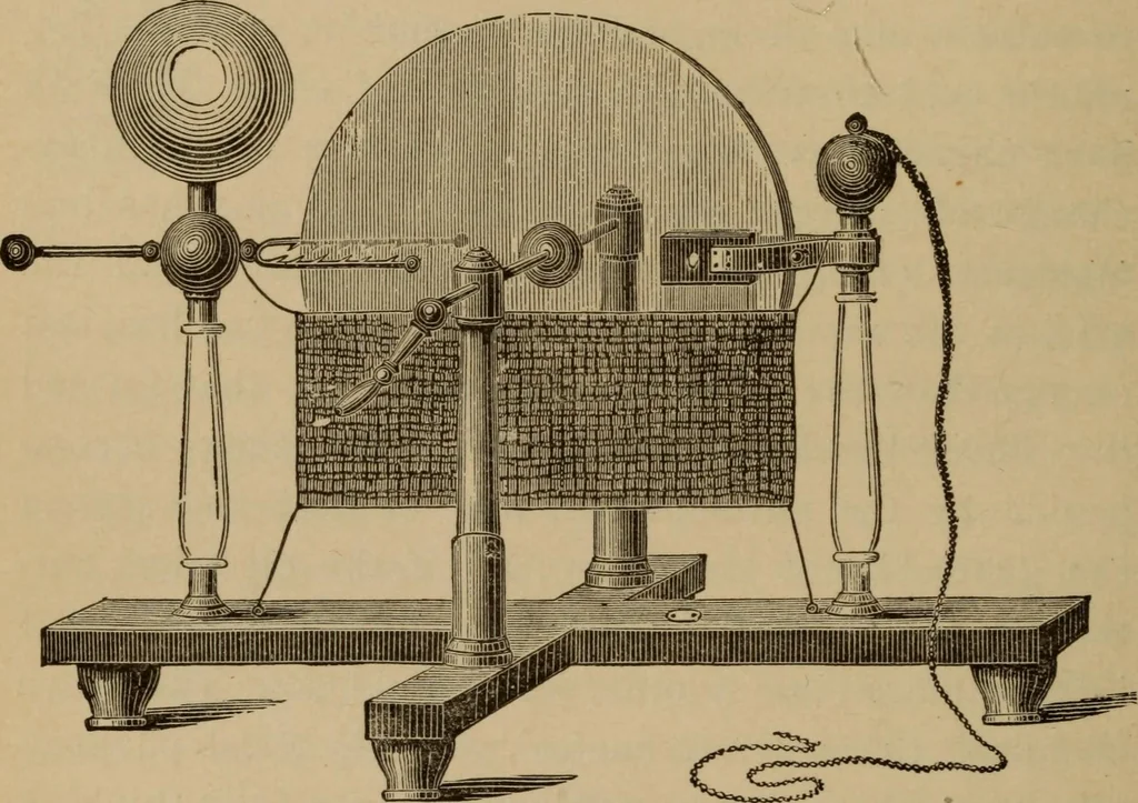 An illustration from Matter, ether, and motion; the factors and relations of physical science, 1892, leaf 193