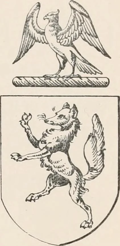 An illustration from Matthews' American armoury and blue book, 1907, leaf 104