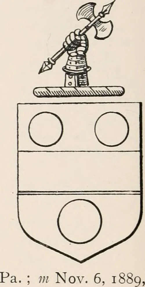 An illustration from Matthews' American armoury and blue book, 1907, leaf 107