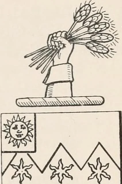 An illustration from Matthews' American armoury and blue book, 1907, leaf 112