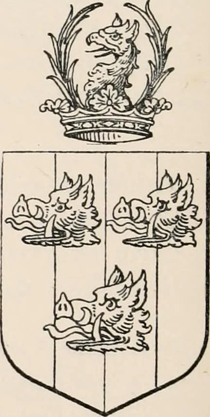 An illustration from Matthews' American armoury and blue book, 1907, leaf 135