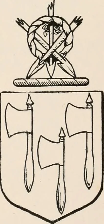 An illustration from Matthews' American armoury and blue book, 1907, leaf 146