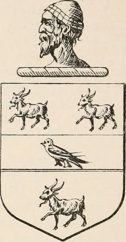 An illustration from Matthews' American armoury and blue book, 1907, leaf 157