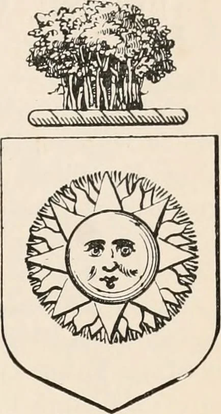 An illustration from Matthews' American armoury and blue book, 1907, leaf 158