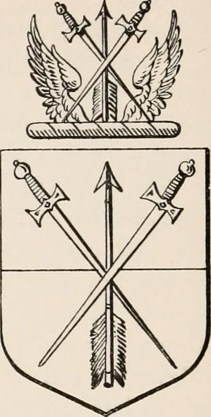 An illustration from Matthews' American armoury and blue book, 1907, leaf 171