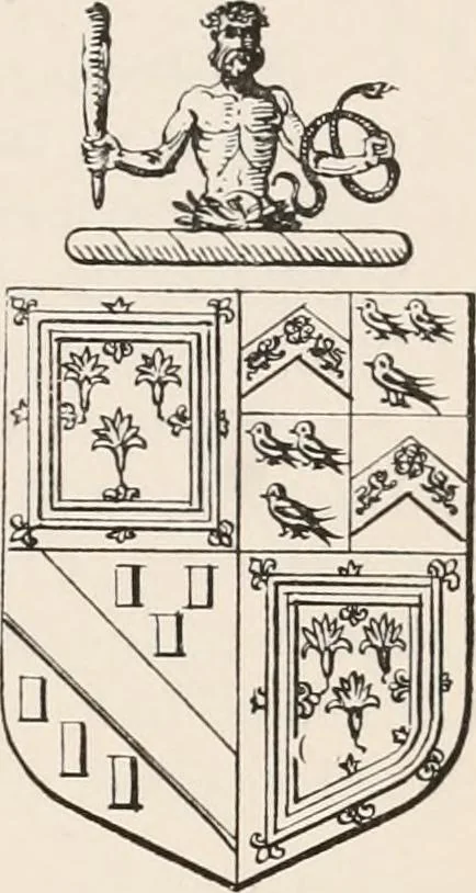 An illustration from Matthews' American armoury and blue book, 1907, leaf 180