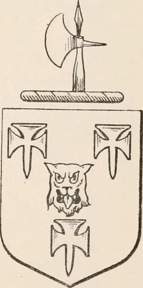 An illustration from Matthews' American armoury and blue book, 1907, leaf 186
