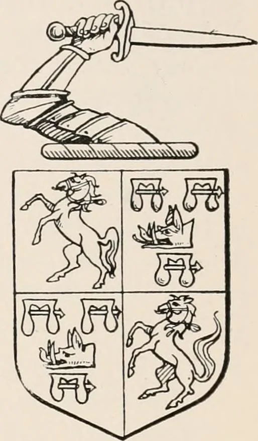 An illustration from Matthews' American armoury and blue book, 1907, leaf 238