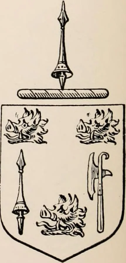 An illustration from Matthews' American armoury and blue book, 1907, leaf 317