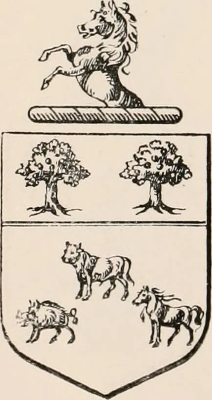 An illustration from Matthews' American armoury and blue book, 1907, leaf 327