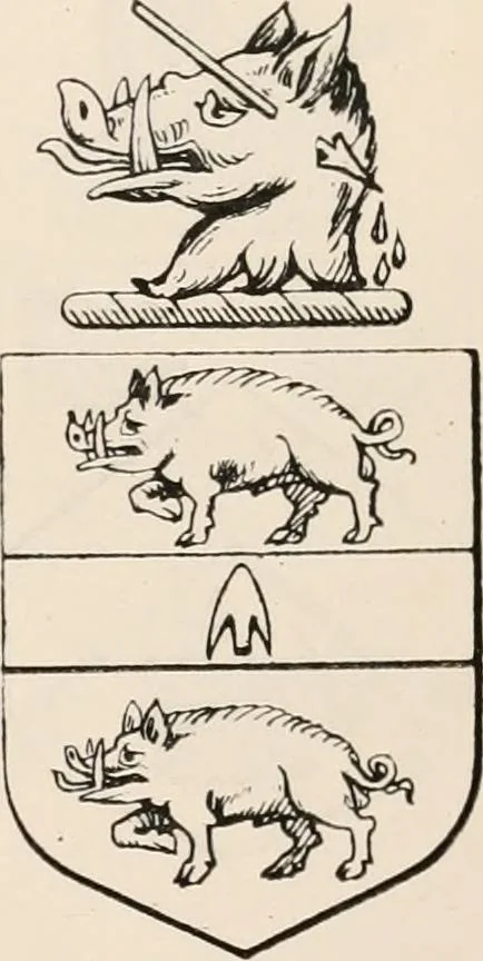 An illustration from Matthews' American armoury and blue book, 1907, leaf 336