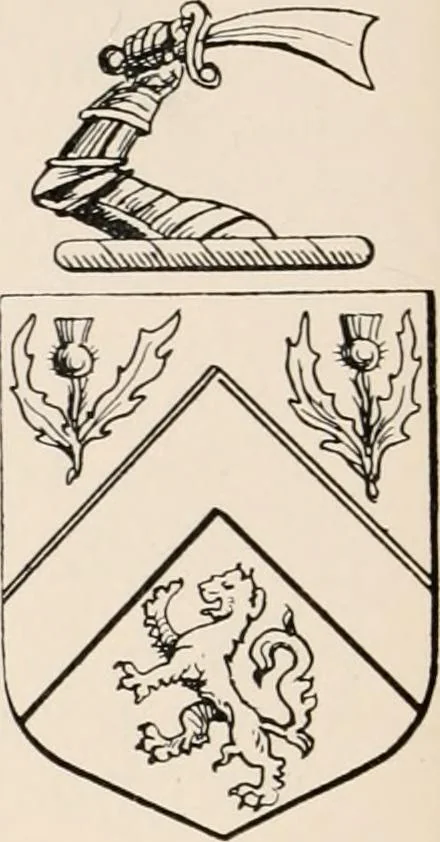 An illustration from Matthews' American armoury and blue book, 1907, leaf 63