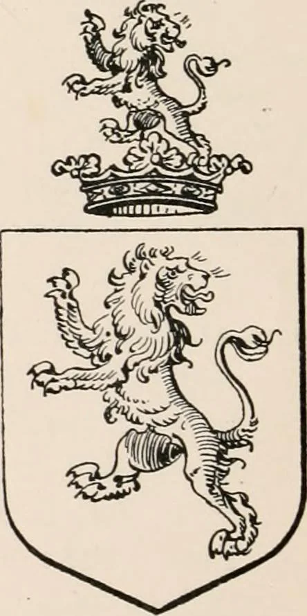An illustration from Matthews' American armoury and blue book, 1907, leaf 71