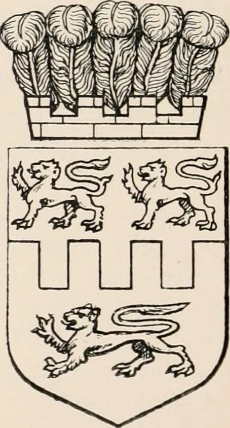An illustration from Matthews' American armoury and blue book, 1907, leaf 77