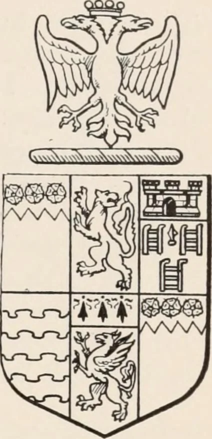 An illustration from Matthews' American armoury and blue book, 1907, leaf 78