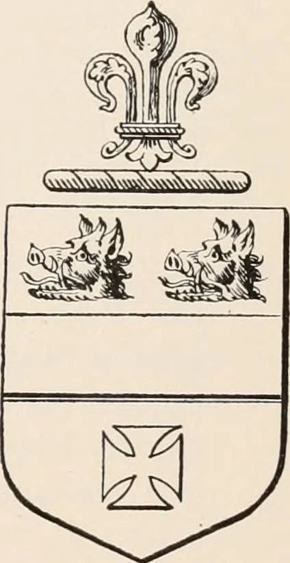 An illustration from Matthews' American armoury and blue book, 1907, leaf 82