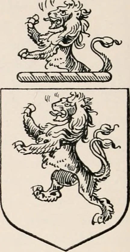 An illustration from Matthews' American armoury and blue book, 1907, leaf 85