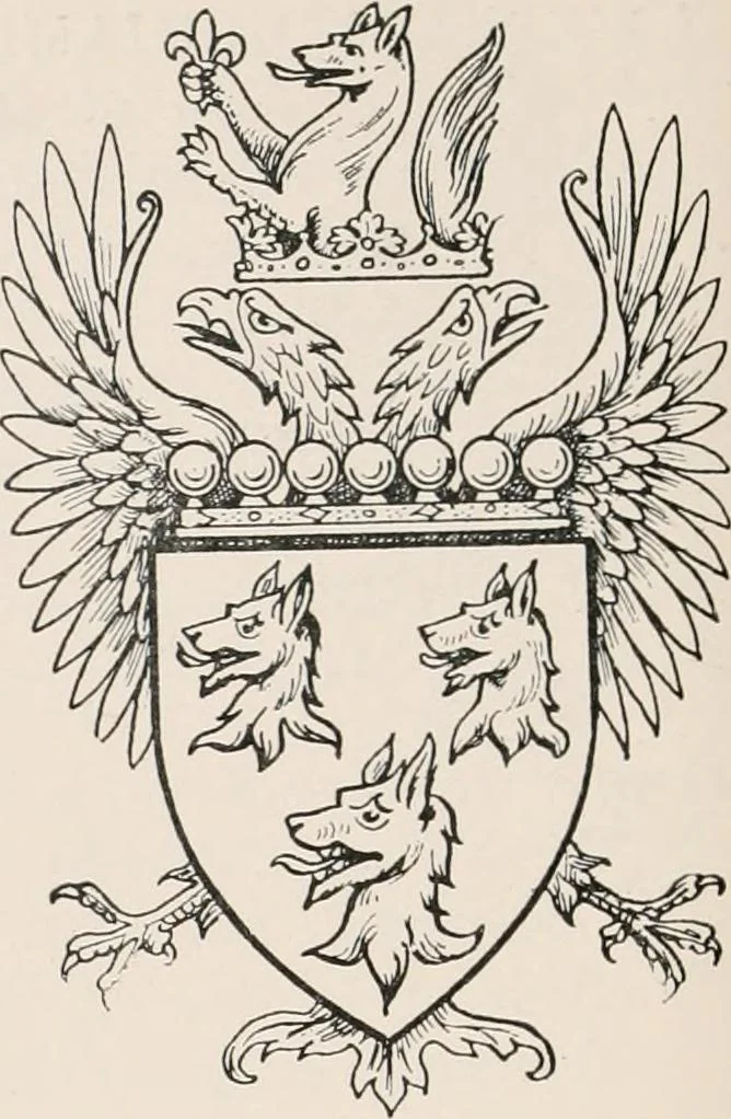 An illustration from Matthews' American armoury and blue book, 1907, leaf 87