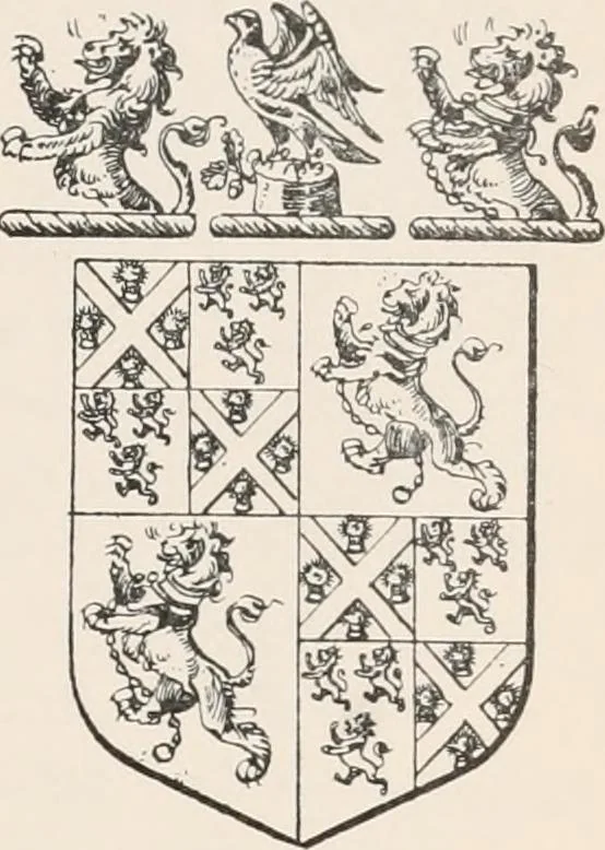 An illustration from Matthews' American armoury and blue book, 1907, leaf 90