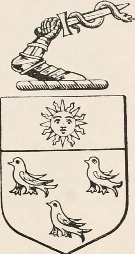 An illustration from Matthews' American armoury and blue book, 1907, leaf 98