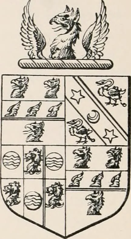 An illustration from Matthews' American armoury and blue book, 1907, leaf 99