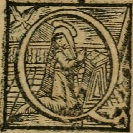 An illustration from M. Attilii Serrani De septem vrbis ecclesiis : vna cum earum reliquijs, stationibus, & indulgentijs, 1575, leaf 12