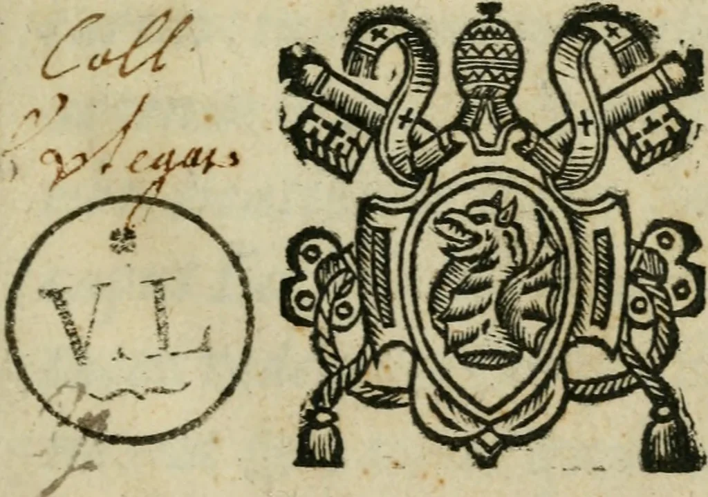 An illustration from M. Attilii Serrani De septem vrbis ecclesiis : vna cum earum reliquijs, stationibus, & indulgentijs, 1575, leaf 4