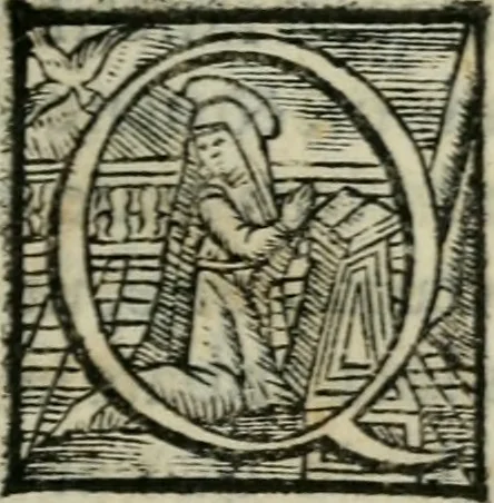 An illustration from M. Attilii Serrani De septem vrbis ecclesiis : vna cum earum reliquijs, stationibus, & indulgentijs, 1575, leaf 50