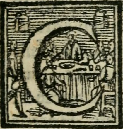 An illustration from M. Attilii Serrani De septem vrbis ecclesiis : vna cum earum reliquijs, stationibus, & indulgentijs, 1575, leaf 54