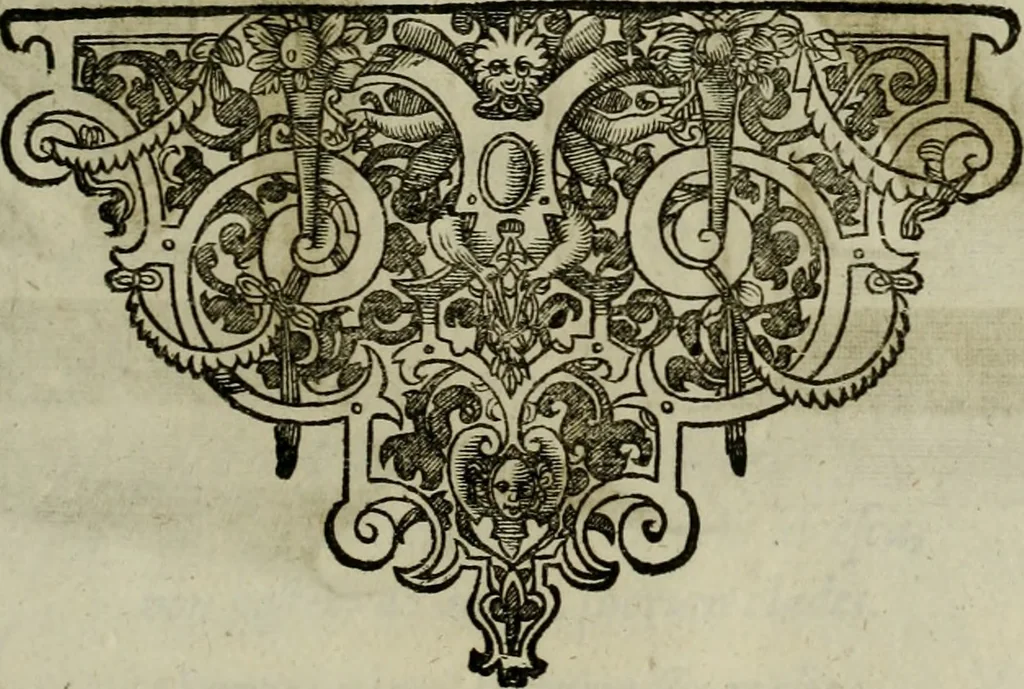 An illustration from Mausoleum potentissimorum ac gloriosissimorum Regni Apostolici regum & primorum militantis Ungariae ducum : vindicatis è mortuali pulvere reliquiis ad gratam apud posteros memoriam, à pIo et IVsto patrIae DoLore ereCtVM : cum versione operis Germanicâ, 1664, leaf 198