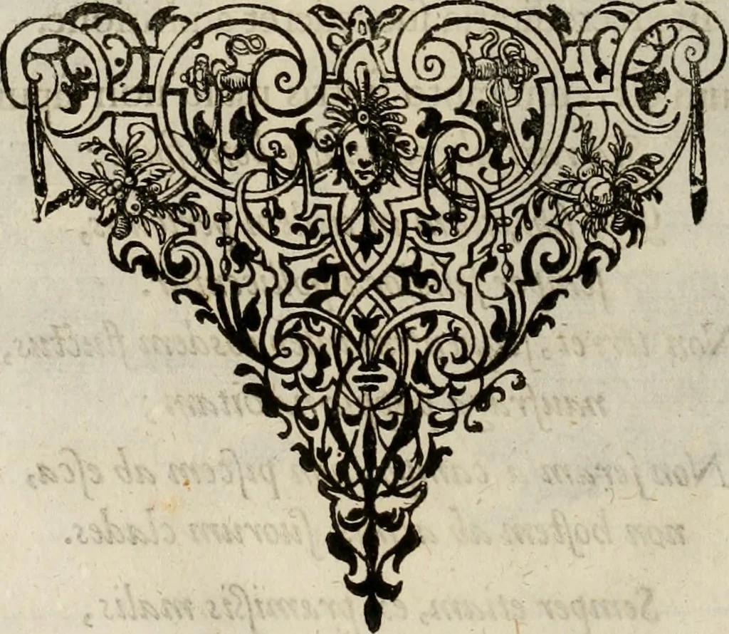 An illustration from Mausoleum potentissimorum ac gloriosissimorum Regni Apostolici regum & primorum militantis Ungariae ducum : vindicatis è mortuali pulvere reliquiis ad gratam apud posteros memoriam, à pIo et IVsto patrIae DoLore ereCtVM : cum versione operis Germanicâ, 1664, leaf 201