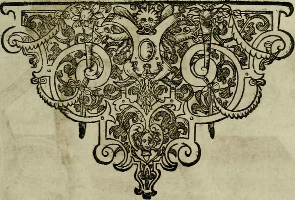 An illustration from Mausoleum potentissimorum ac gloriosissimorum Regni Apostolici regum & primorum militantis Ungariae ducum : vindicatis è mortuali pulvere reliquiis ad gratam apud posteros memoriam, à pIo et IVsto patrIae DoLore ereCtVM : cum versione operis Germanicâ, 1664, leaf 328