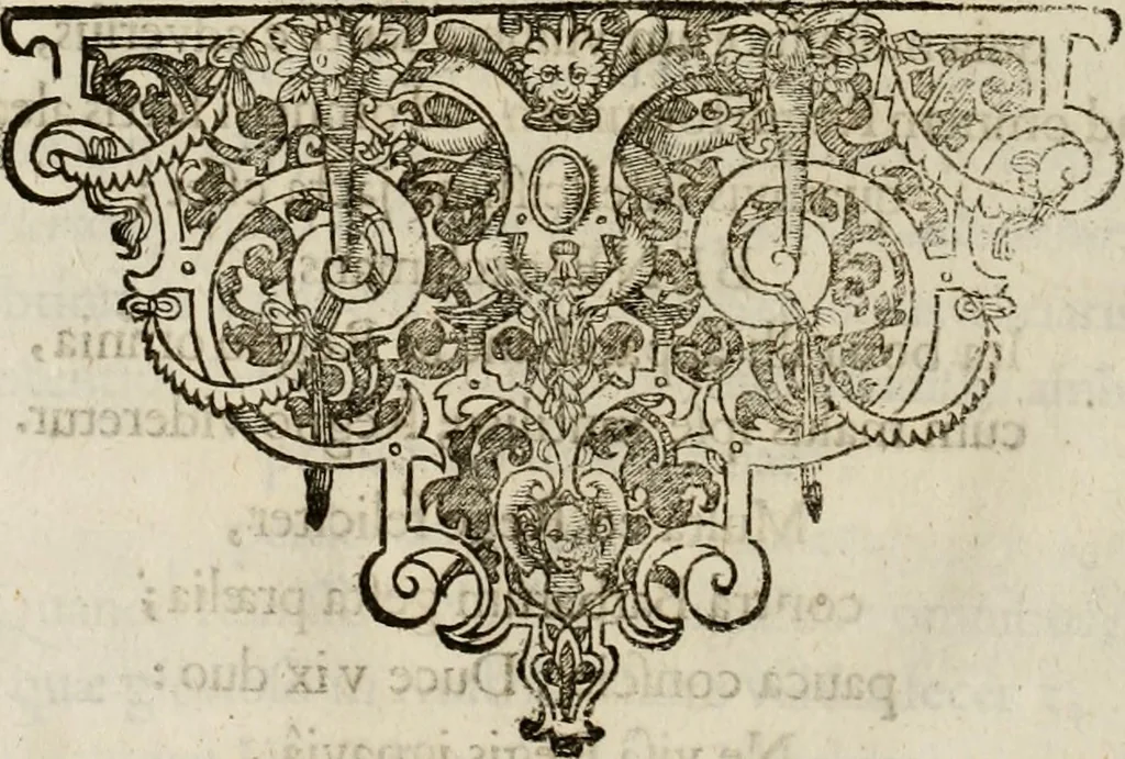 An illustration from Mausoleum potentissimorum ac gloriosissimorum Regni Apostolici regum & primorum militantis Ungariae ducum : vindicatis è mortuali pulvere reliquiis ad gratam apud posteros memoriam, à pIo et IVsto patrIae DoLore ereCtVM : cum versione operis Germanicâ, 1664, leaf 345