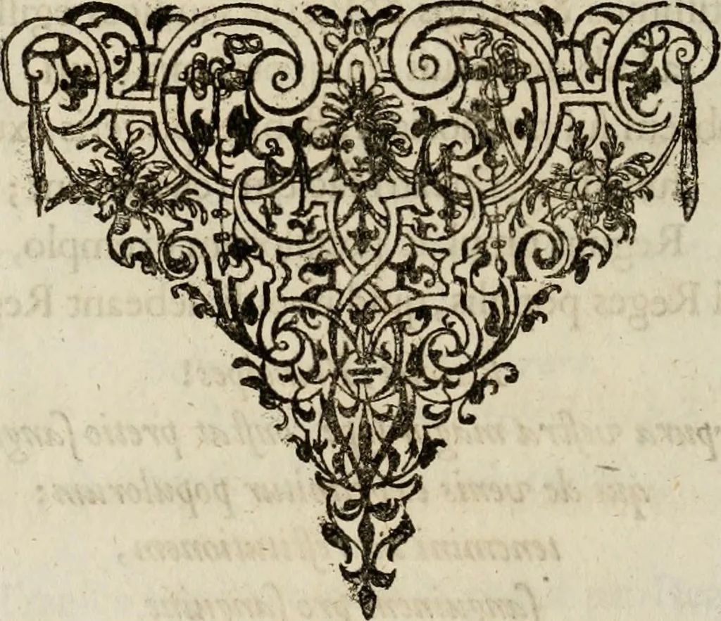 An illustration from Mausoleum potentissimorum ac gloriosissimorum Regni Apostolici regum & primorum militantis Ungariae ducum : vindicatis è mortuali pulvere reliquiis ad gratam apud posteros memoriam, à pIo et IVsto patrIae DoLore ereCtVM : cum versione operis Germanicâ, 1664, leaf 351