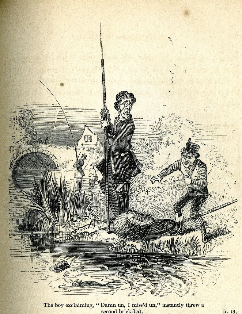 An illustration from Maxims and hints on angling, chess, shooting, and other matters;1855, 1855, leaf 42