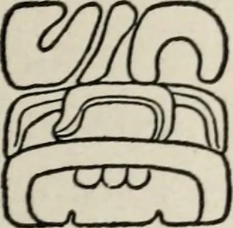 An illustration from Maya religion and mythology, 1881, leaf 156