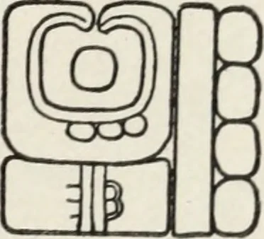 An illustration from Maya religion and mythology, 1881, leaf 156