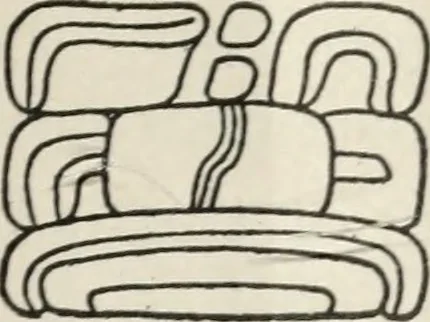 An illustration from Maya religion and mythology, 1881, leaf 158